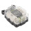 Sicherungshalter 4GA IN 4GA OUT 100A x2 Digital Silber 16
