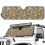 Camouflage Folding Windshield Sun Shade for Jeep Wrangler 2