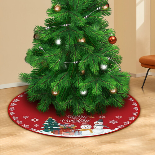 48-Zoll-Weihnachtsbaumdecke aus Samt 2