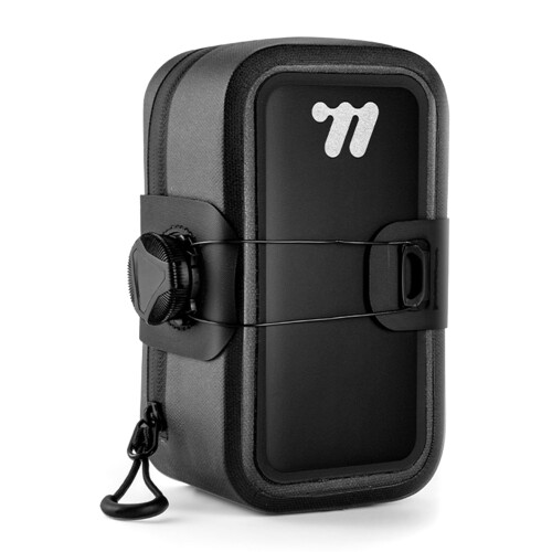 (Black) Sac de Selle Vélo Imperméable, Grande Capacité