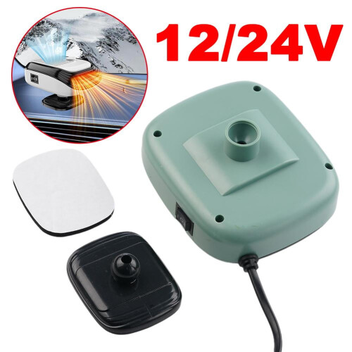 Portable Car Heaters Windshields Fast Defroster Demister Adjustable 2-in-1 1