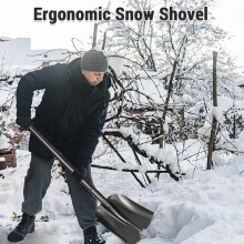 Telescopic Snow Shovel 54*28*8 cm 800 g Golden