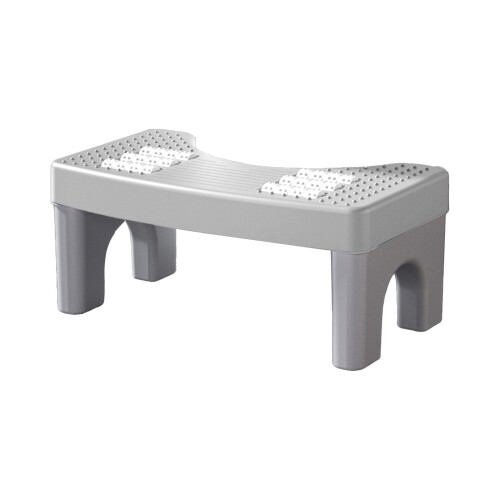 Toilet Stool for Squatting Non-Slip Bathroom Step White 1