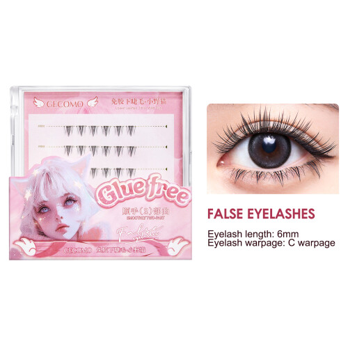 (9) Glued Lash Clusters for Women, Work & Parties