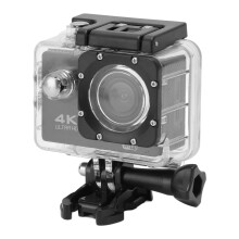 4K HD Waterproof Action Camera 98.4ft, 2" Screen, WiFi