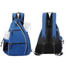 Adjustable Sling Tennis Bag 41L 47.5x35x25cm Blue