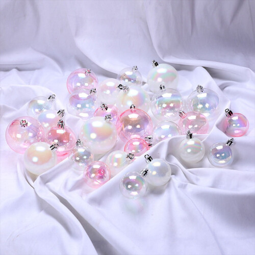 Unbranded cake topper bubbles pink 12 pcs 1