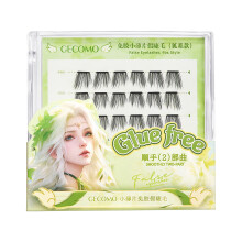 (5) Glued Lash Clusters for Women, Work & Parties