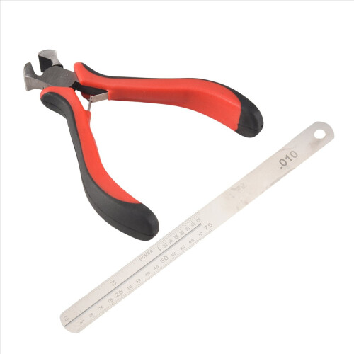 Guitar Fret Puller Kit with Steel Plate and String Cutter 1