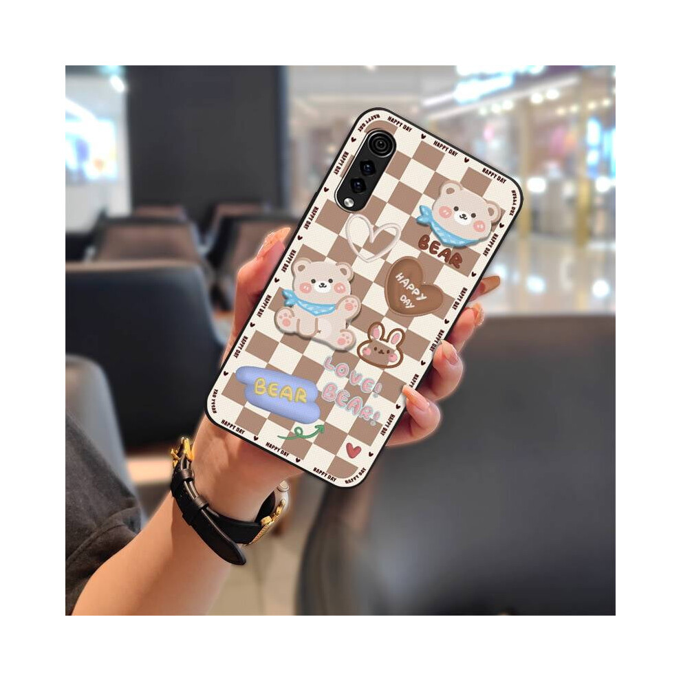 Phone Case Compatible With Lg Velvet 4G/5G – Graffiti Silicone Cartoon, Shockproof, Dirt-Resistant, Waterproof Tpu Protector 9422877516971