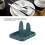 Foldable Plastic Pot Lid Rack & Spoon Holder Organizer - Blue, Light & Compact 5