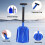 Telescopic Snow Shovel 54288 cm,800g,Gold/Blue 5