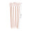 6PCS Electroculture Stakes 11.5in Natural Birch 2