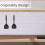 White Iron Kitchen Hanging Rack Under Cabinet Mug Holder with Rust Resistance 3