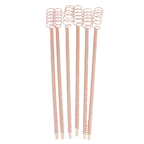 6PCS Electroculture Stakes 11.5in Natural Birch 2