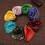 Silk Jewelry Pouch Drawstring Bag 11x11cm 3