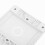 6Pcs White Wall Access Panel Multifunctional Waterproof Junction Box Cover 4