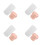 4Stk Kompakter USB Saftbecher Pink Tragbarer Aus Stk 5