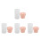 4Stk Kompakter USB Saftbecher Pink Tragbarer Aus Stk 6