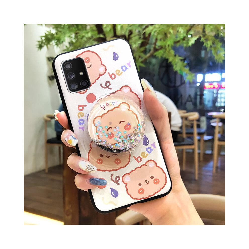 Tpu Phone Case For Samsung Galaxy A71 5G With Rotatable 9180435699008