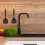 White Iron Kitchen Hanging Rack Under Cabinet Mug Holder with Rust Resistance 5