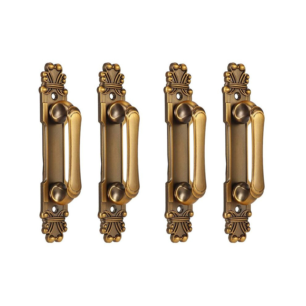 4Pcs European Style Door Handle,Door Pull Handle, Metal Sliding Door Handle For Cabinet Drawer Cupboard Accessory 4713787279397