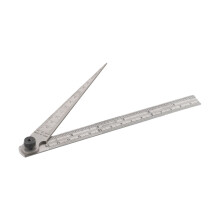 1-15mm Taper Gauge Feeler Gap Hole Measure Wedge Aperture Scale with Ruler for Precise Measurement and Alignment