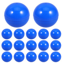 100pcs Blue PVC Balls for Raffles Drawings and Party Games Openable Design