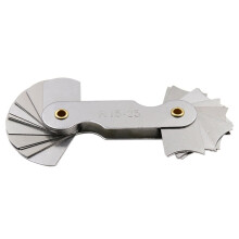 Measuring Tool Radius- Fillet-Gauge Set Concave R1-6.5 / R7-14.5 / R15-25 for Tool and Die Makers Check
