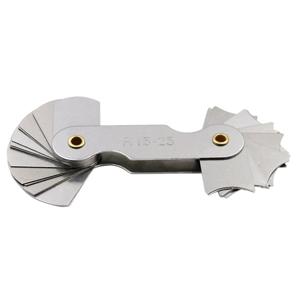Measuring Tool Radius- Fillet-Gauge Set Concave R1-6.5 / R7-14.5 / R15-25 For Tool And Die Makers Check 9422877999521