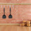 White Iron Kitchen Hanging Rack Under Cabinet Mug Holder with Rust Resistance 7