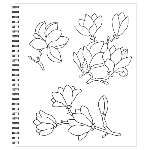 Kids Coloring Book - Simple Relaxing Designs