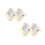 4Stk Goldenes Reisehut-Display Mit , Faltbare Papierbox 5