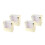 4Stk Goldenes Reisehut-Display Mit , Faltbare Papierbox 7