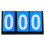 (Blue Three Scoreboard) 3/4 Digit Portable Basketball Scoreboard 1
