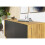 Sideboard Halo Loft 160cm - Dark Oak & Black 3