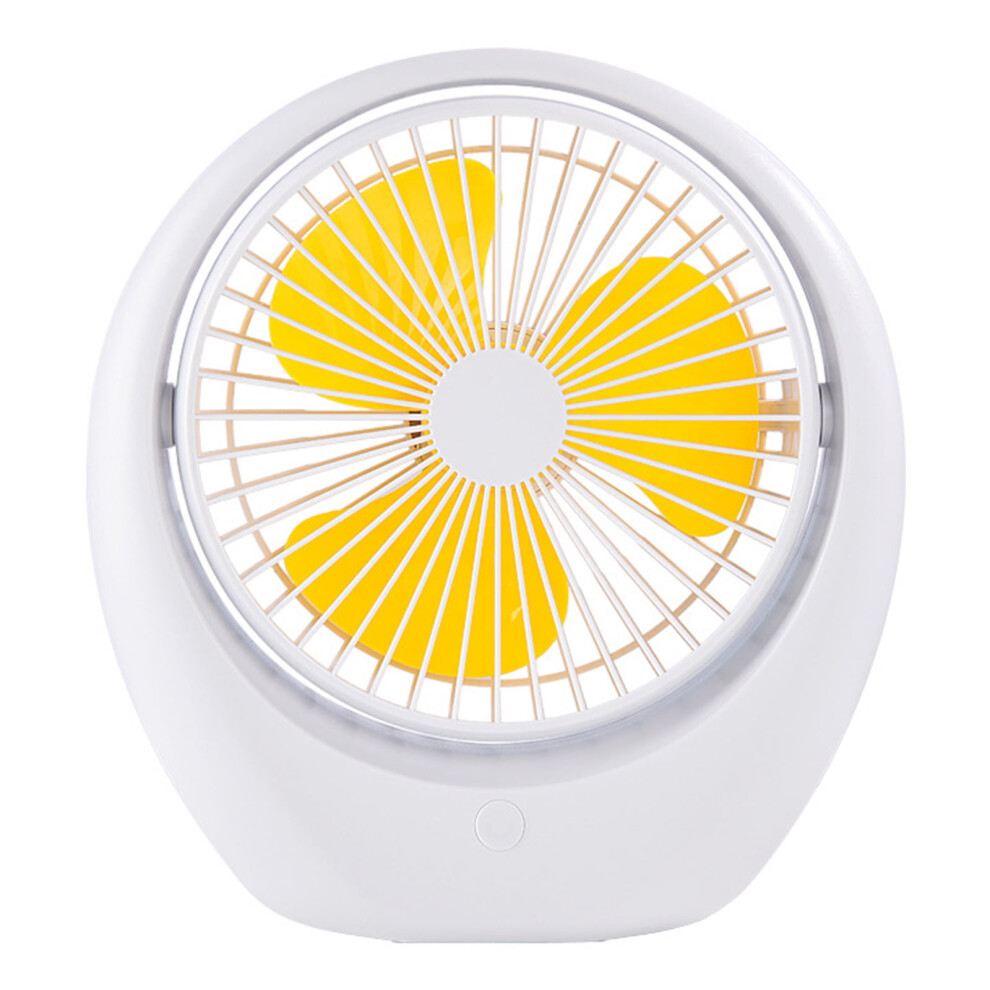 Usb Fan Quiet Operation 3 Speeds Rechargeable 9180435734303