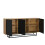 Sideboard Halo Loft 160cm - Dark Oak & Black 10