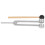 128 Hz Aluminum Tuning Fork, Composite Wood Handle 1