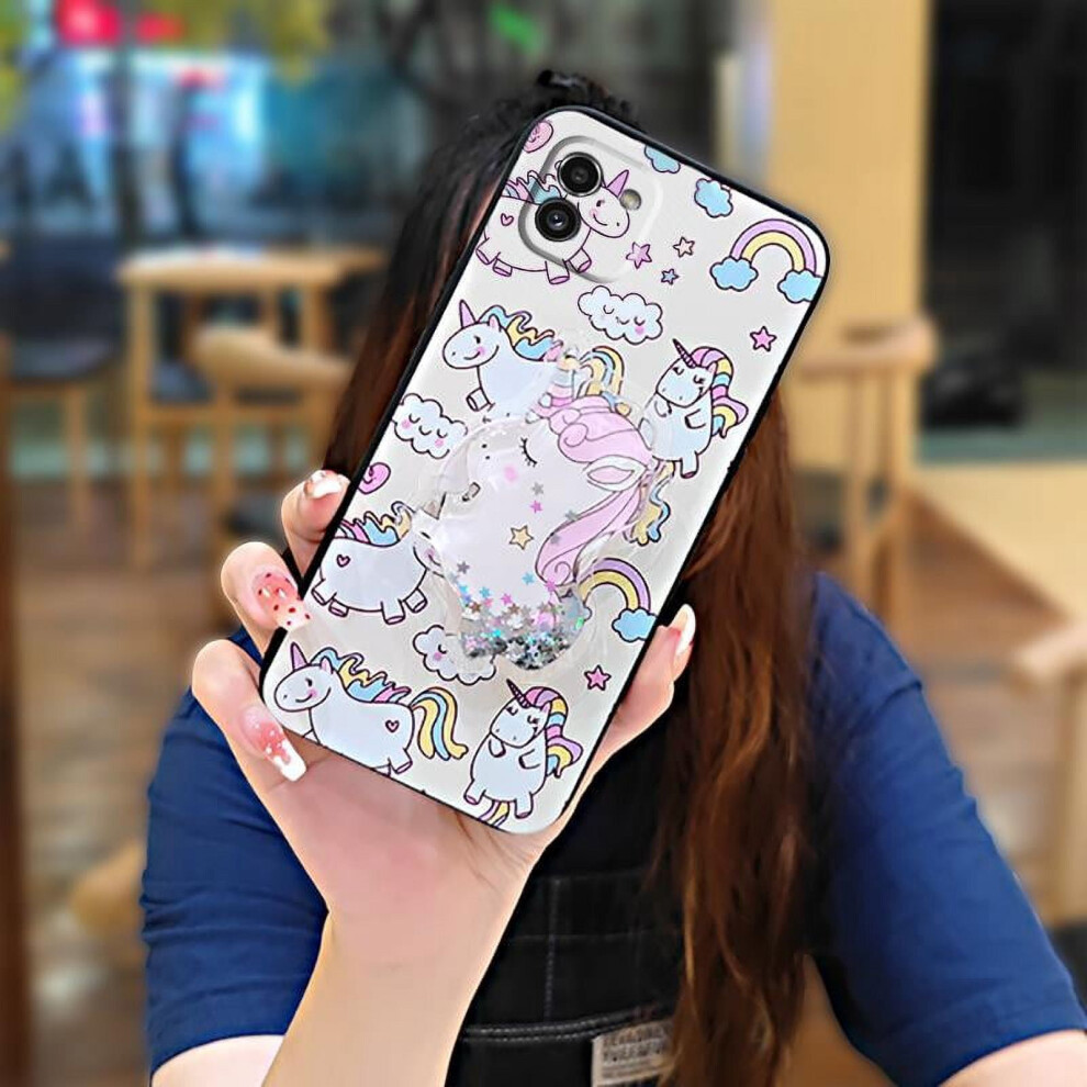Samsung Galaxy A03 Phone Case With Glitter Finish, 9087558938062