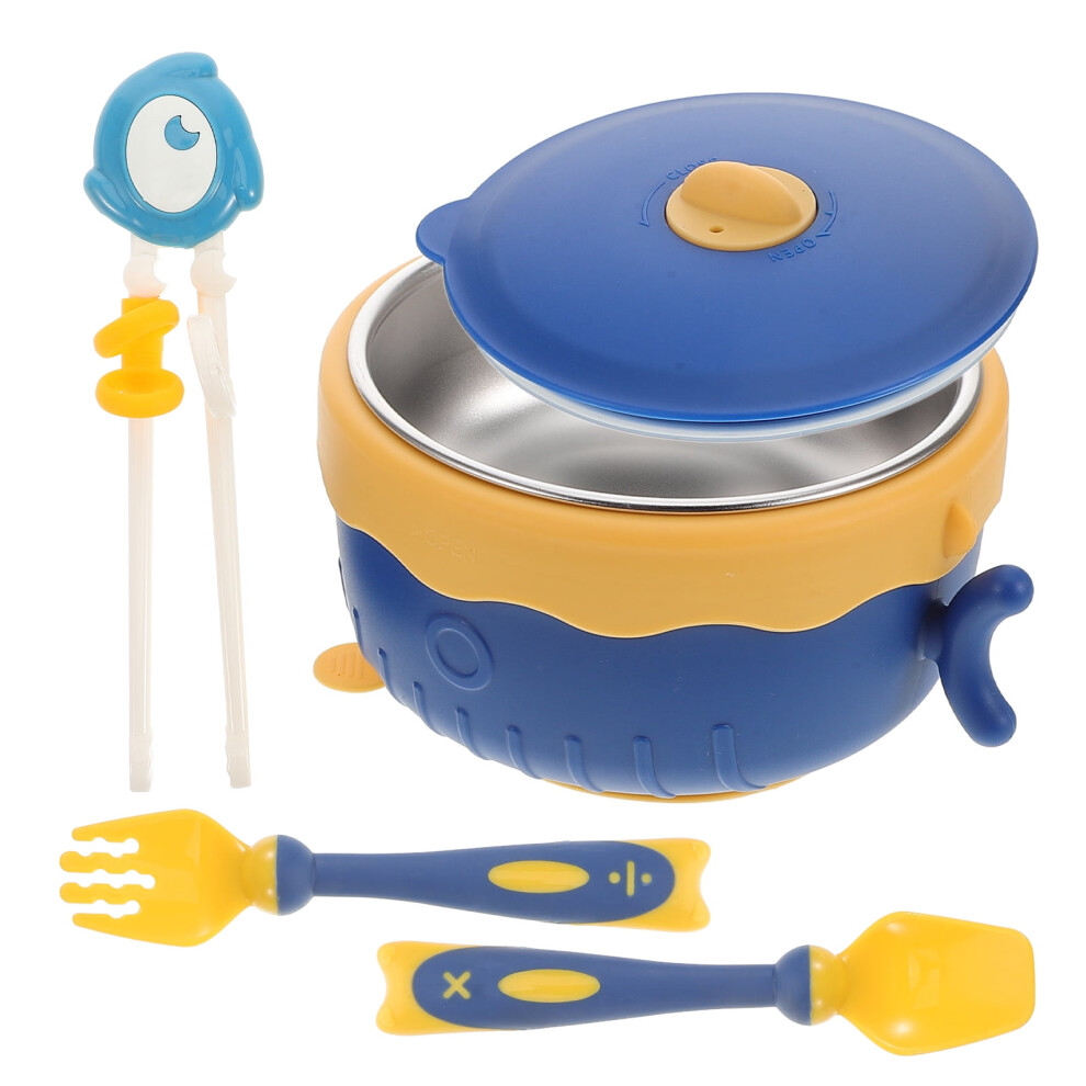 Stainless Steel Baby Noodle Bowls Set 4-Piece