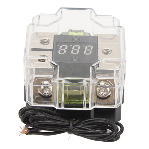 Sicherungshalter 4GA IN 4GA OUT 100A x2 Digital Silber