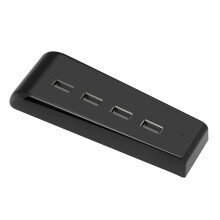 Hub USB 2.0 para juegos, portátil, de 4 puertos para PS5, PS4 y Xbox One