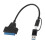 Cablu adaptor hard disk de tip C la USB 3.0 pentru 2,5/3,5 inci 1