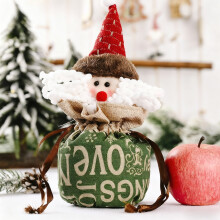 sacs d'emballage de fruits pour la veille de Noël, décorations de Noël