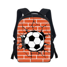 Football School Bookbags Casual Daypack Soccer Backpacks Fashion School Shoulder Bag