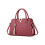 Bolsa feminina estampada com alça superior e grande capacidade. 1