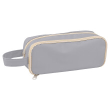 Trendy Pencil Pouch Under $5 – Large Capacity, Multi-Compartment, Portable Organizer for Stationery & Cosmetics, Multicolor
