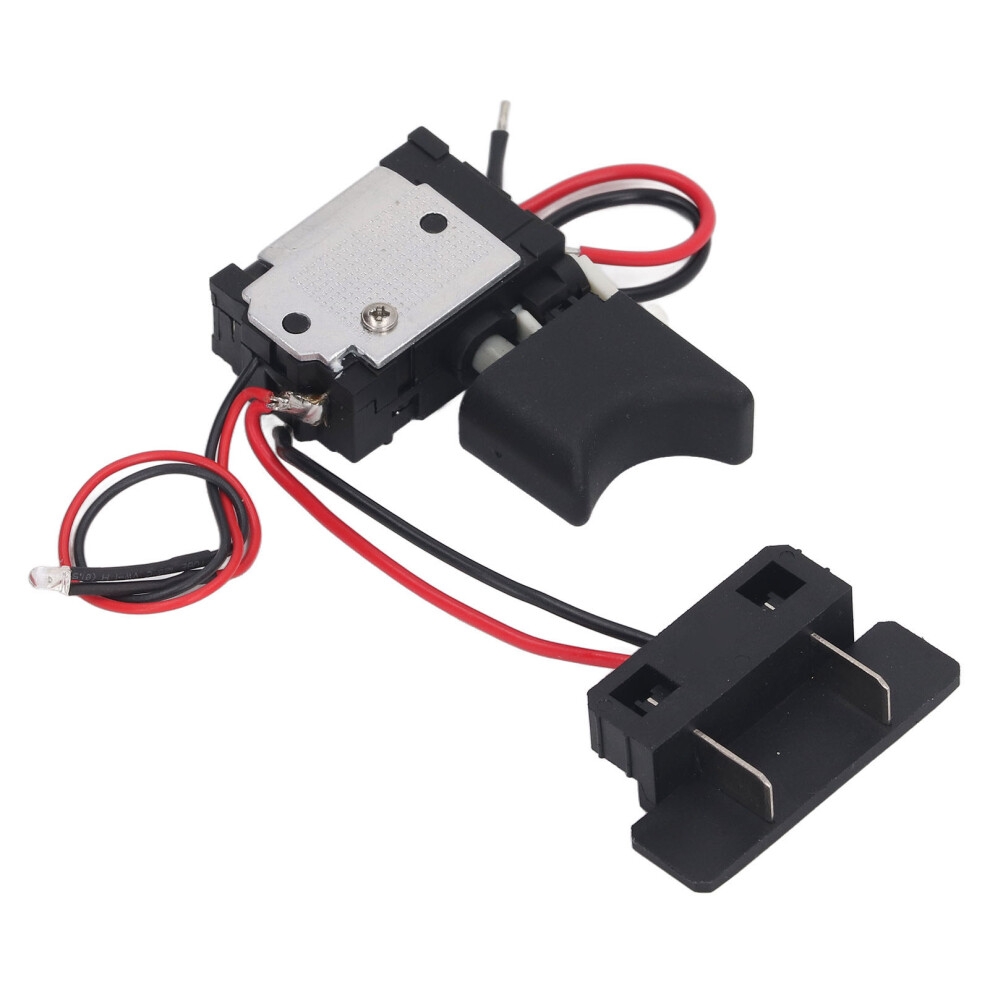 Adjustable Speed Electric Drill Trigger Switch With Light 7.2Â24V Compatible 7891387596360