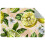 Watercolor Lemon Seamless Pattern Entryway Rug 2x3 ft 1